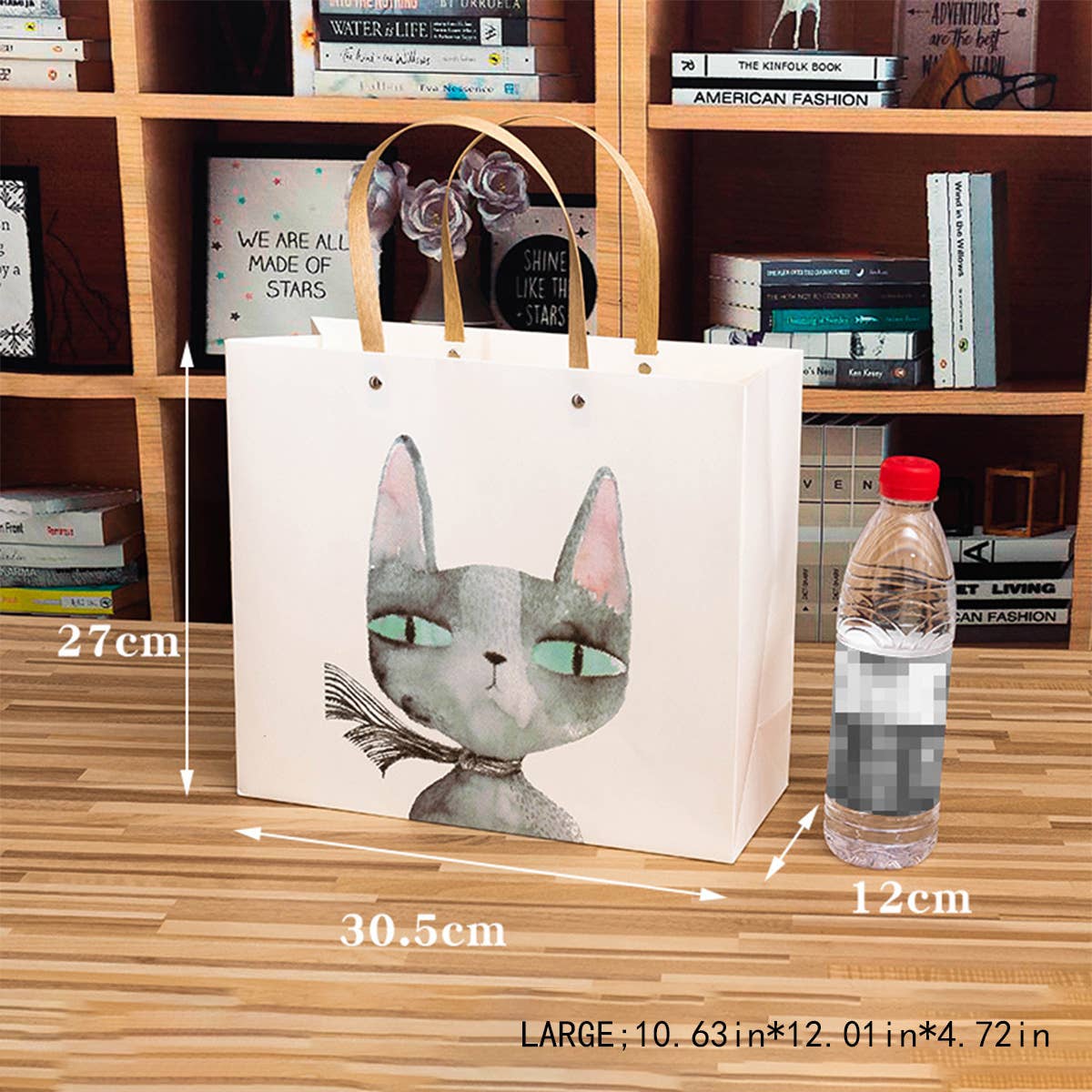 INS STYLE SMALL FRESH CAT PAPER HANDBAG GIFT BAG_CWMM1036