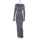 Temperament Elegant Slim Waist Slimming Slim Dress