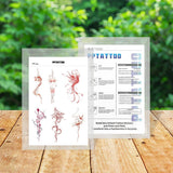 DOPAMINE CAT FIREWORK TATTOO STICKERS WATERPROOF_CWMM8338