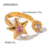 RETRO NICHE HIGH END OPEN RING_CWAJE1381