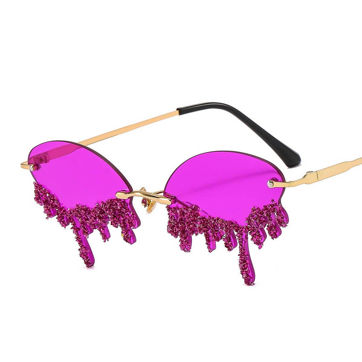 PERSONALIZED FUNNY FASHION TEARDROP SUNGLASSES_CWASG0871
