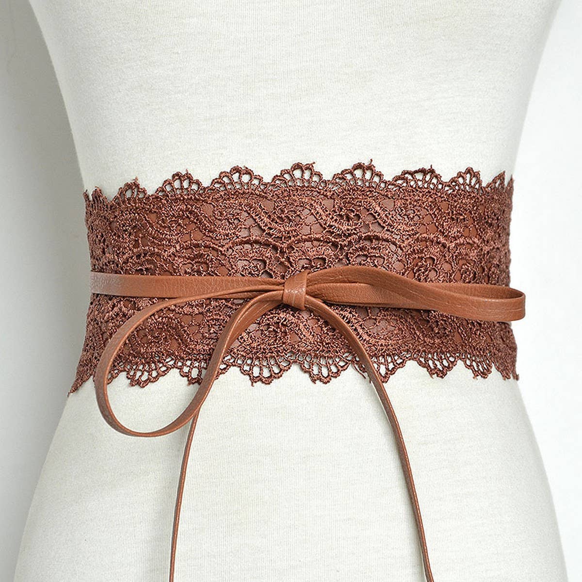 Elegant Lace Wide Waistband ? Fashion Accessory_Cwmm1009