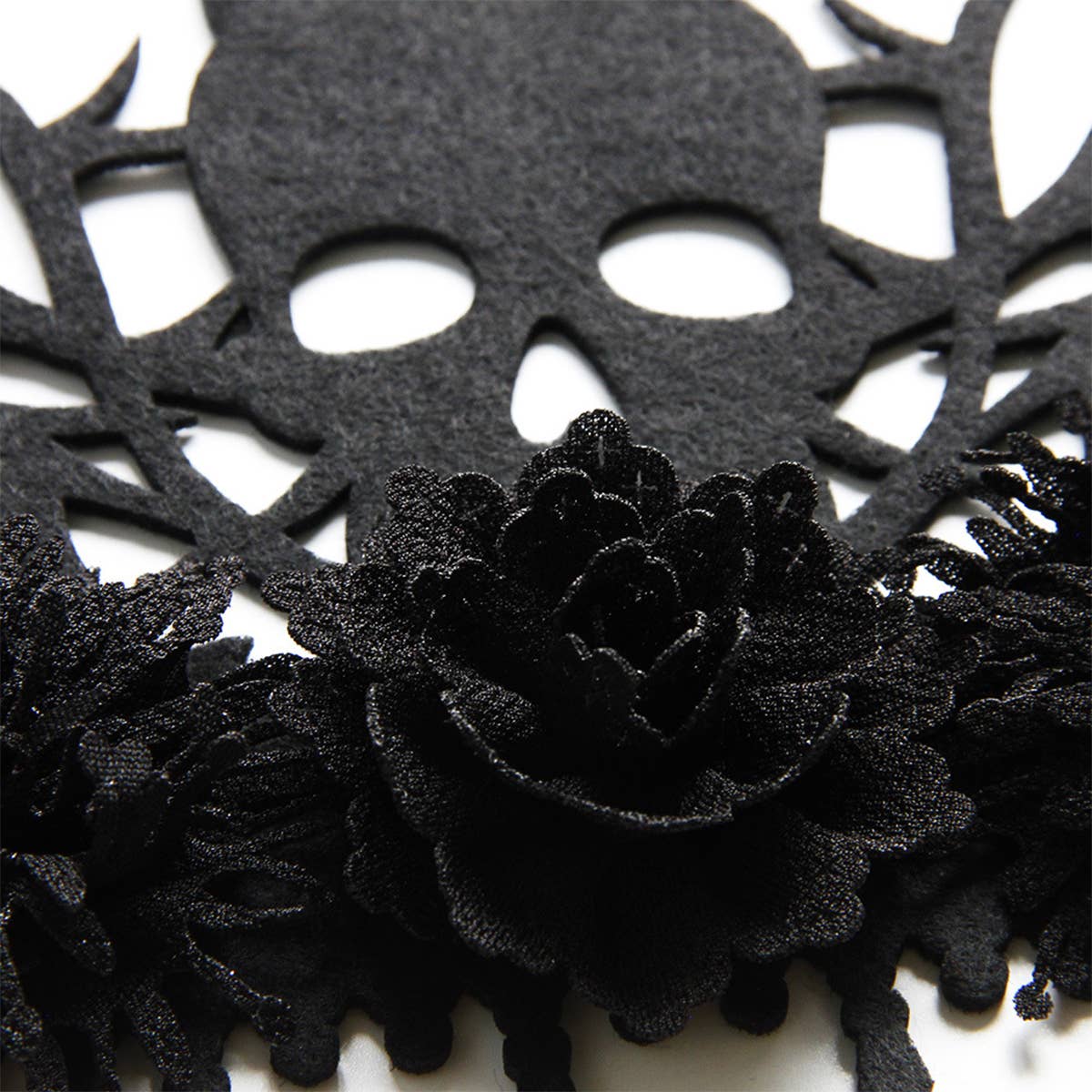 HALLOWEEN WITCH DEMON SKULL FLOWER CROWN_CWMM0140