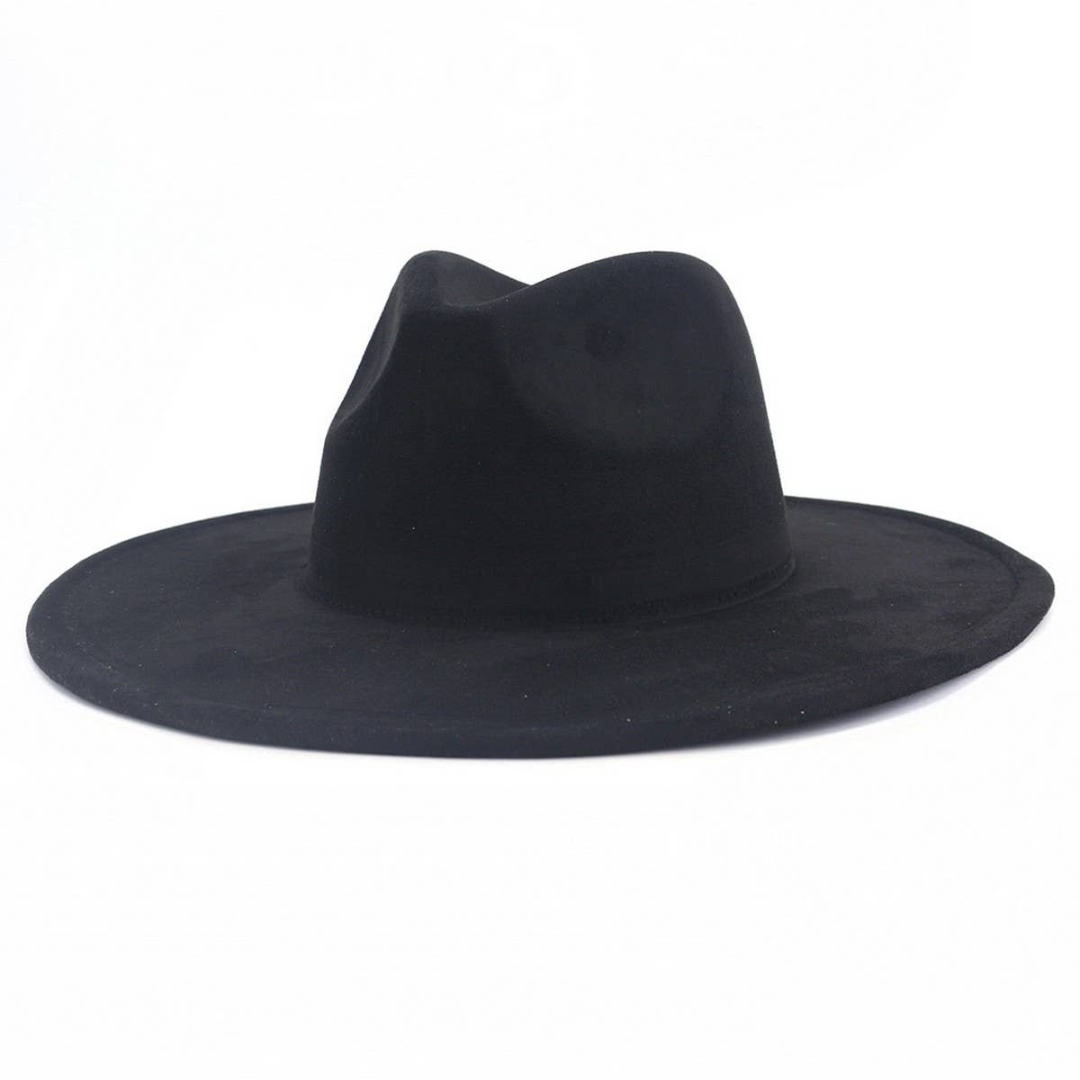 MENS AND WOMENS WIDE BRIM HATS WITH FLAT BRIM_CWAH1766
