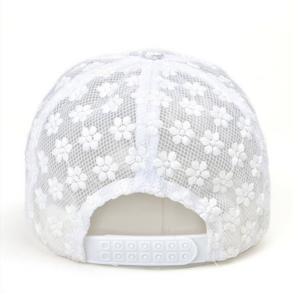 SUMMER LACE FLORAL MESH BASEBALL CAP CWAH1533