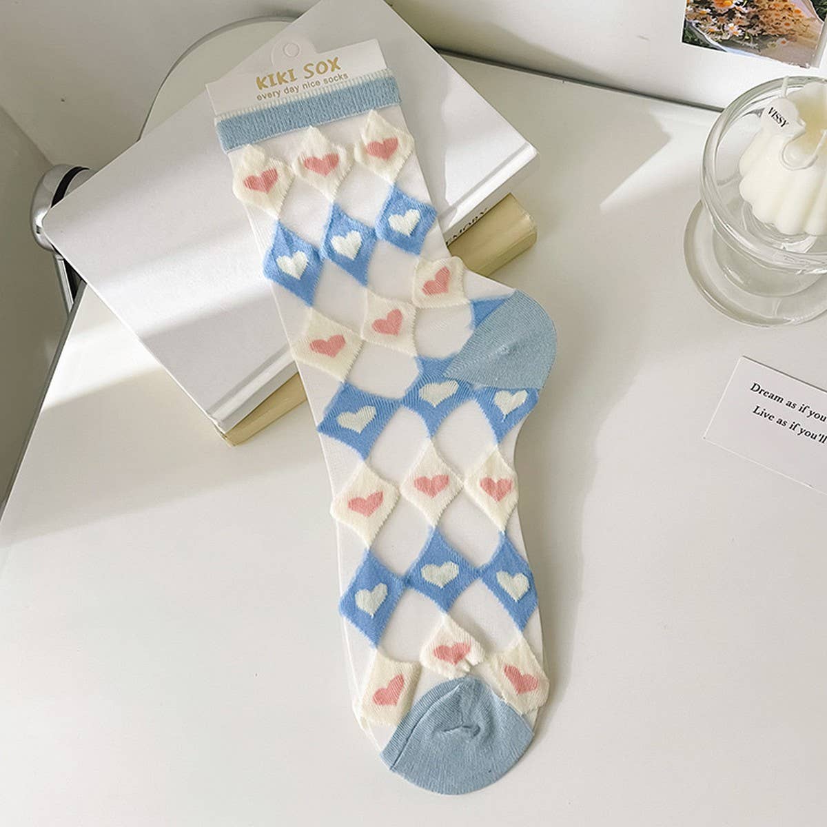 BREATHABLE THIN CARTOON PERSONALIT SOCKS BOAT SOCKS_CWMS0532
