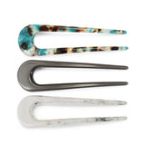 ACETATE SHEET 5MM THICK PLATE U SHAPE HAIRPIN_CWAHA4223