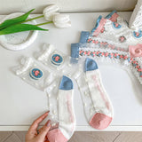 EXQUISITE CASUAL TRANSPARENT SOCKS_CWMS0563