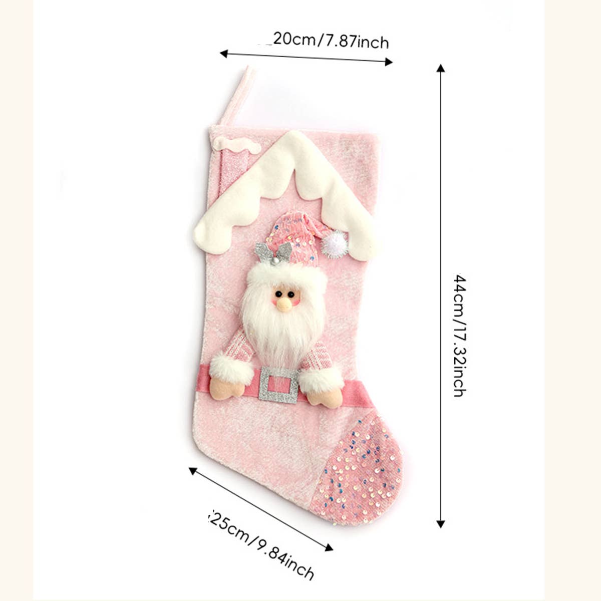Cwmm9400_Christmas Decoration Socks Children Gift Bag