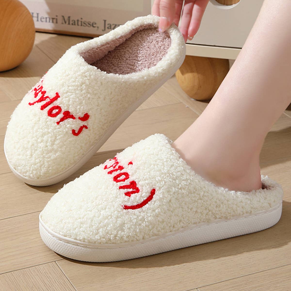 HOME WARM SOFT SOLED COTTON SLIPPERS_CWSHS0554
