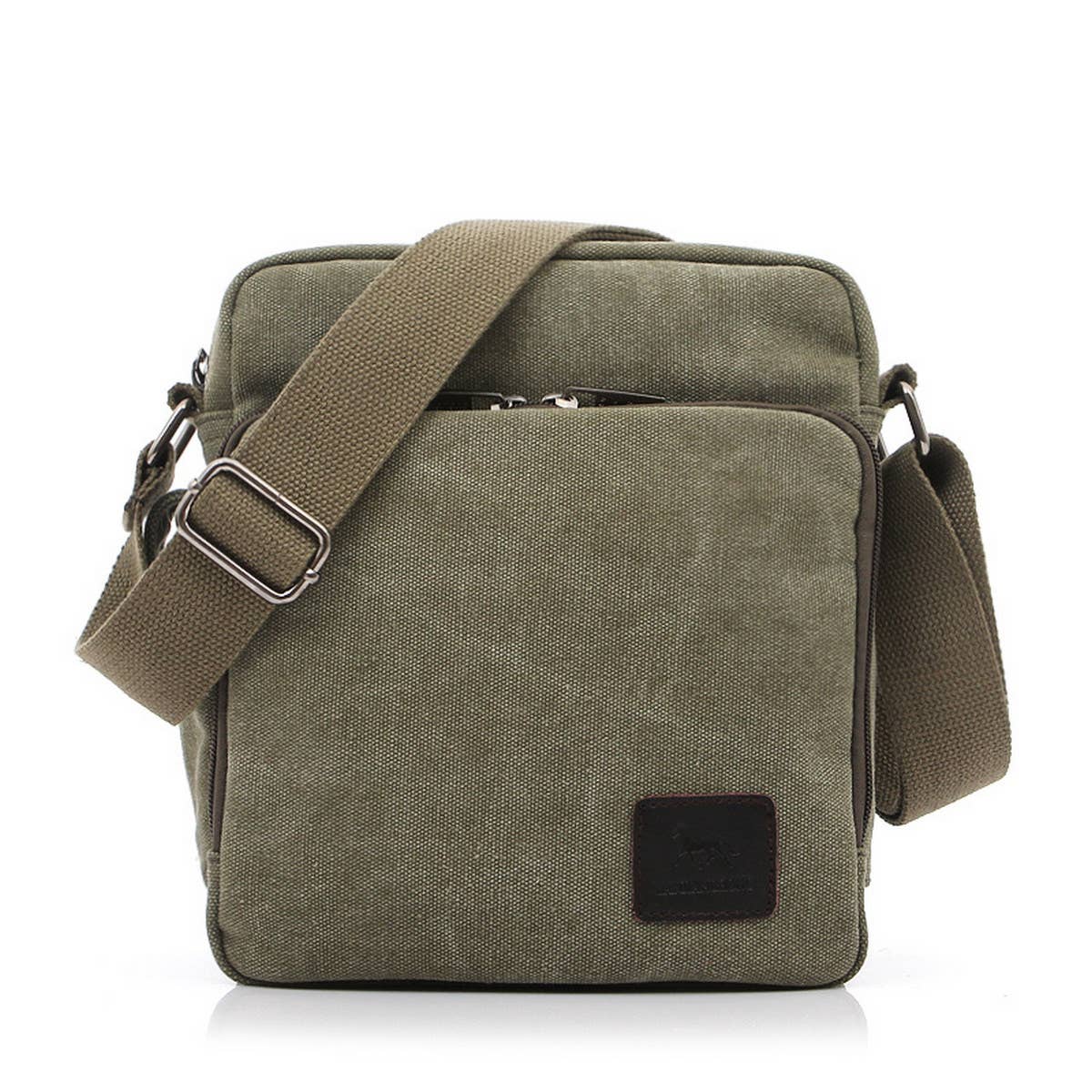 SIMPLE LEISURE TRAVEL CANVAS BAG SHOULDER BAG_CWAB1272
