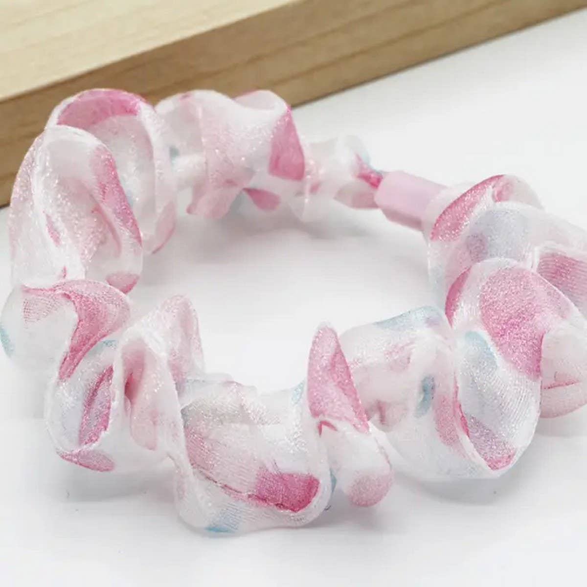SATIN ELASTIC HAIR BANDS GIRL HAIR SCRUNCHIES_CWAHA0151