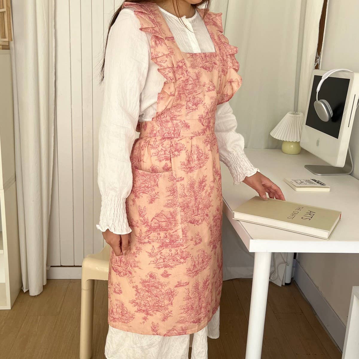 ANTI FOULING AND WATERPROOF PRINTED LOTUS LEAFAPRON_CWMM5814