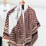 LETTER PRINT SCARF CHIC WINTER WRAP GIFT SHAWL_CWASC0912