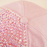 RHINESTONE BASEBALL CAP STYLISH AND SHINY CWAH1398