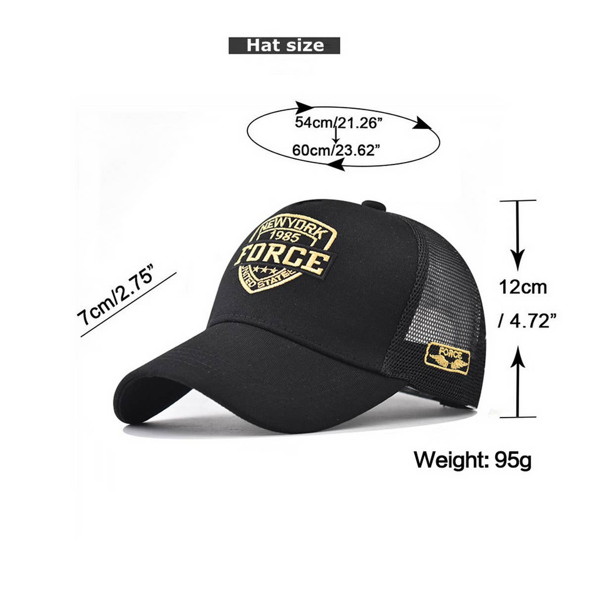 NEW COTTON OUTDOOR ALL MATCH VISOR TRUCKER HAT_CWAH1367