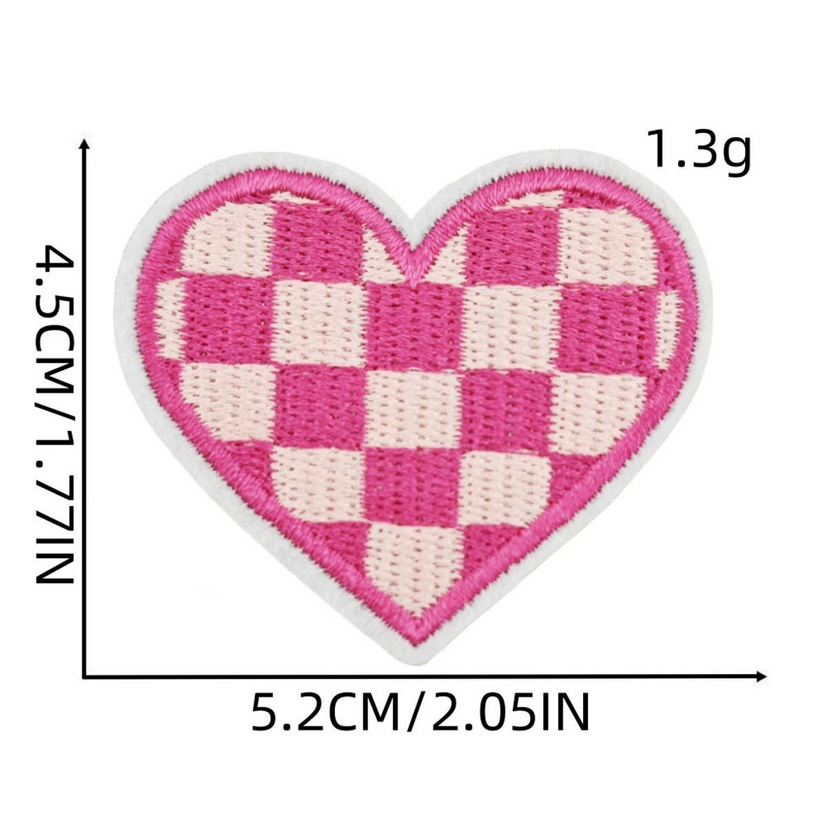 NEW CREATIVE COLORFUL LOVE EMBROIDERY PATCH_CWMM4058