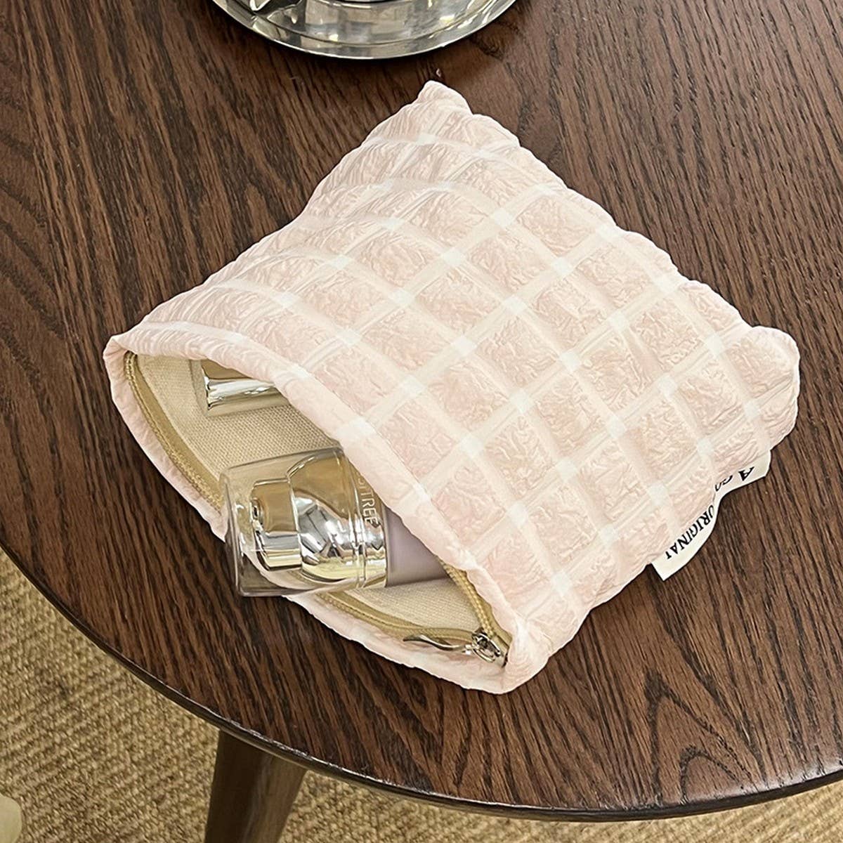 Mini Cloud Cosmetic Bag Square Travel Pouch_Cuab00660