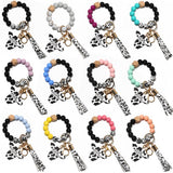 BULL HEAD WESTERN STYLE BRACELET KEYCHAIN_CWMM1289