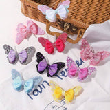 GLITTER BOW HAIR CLIPS SET FOR BABY GIRLS_CWAHA6754