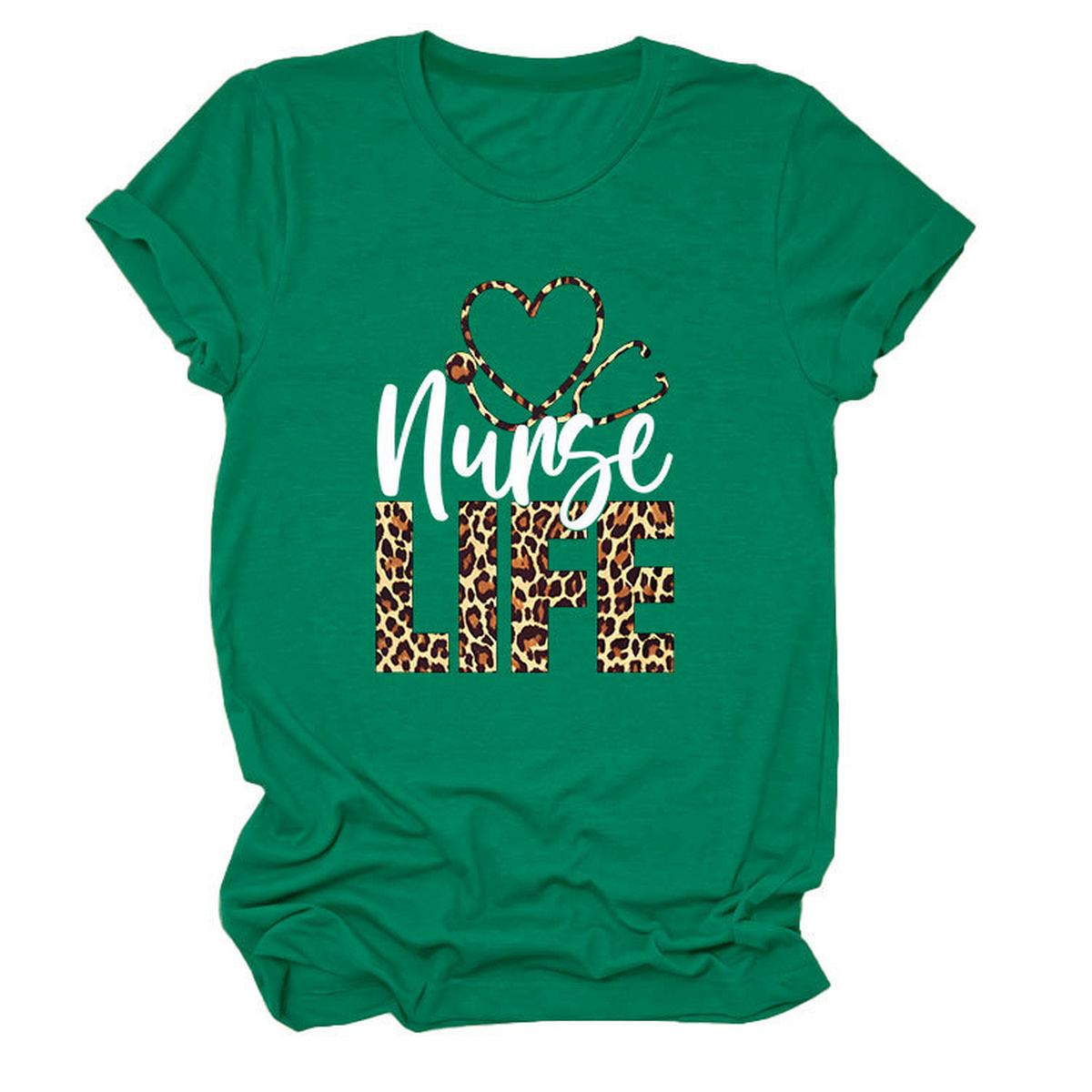 FUNNY NURSE LIFE TEE SOFT CREWNECK T SHIRT_CWTTSL0505