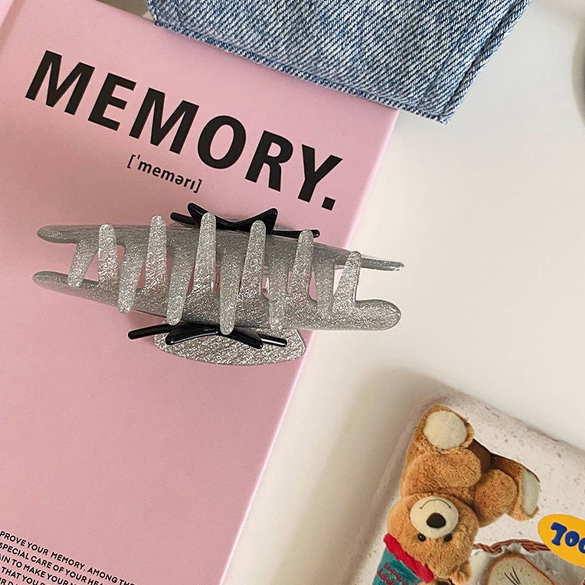 FIVE POINTED STAR HIGH VALUE HAIRPIN_CWAHA2655