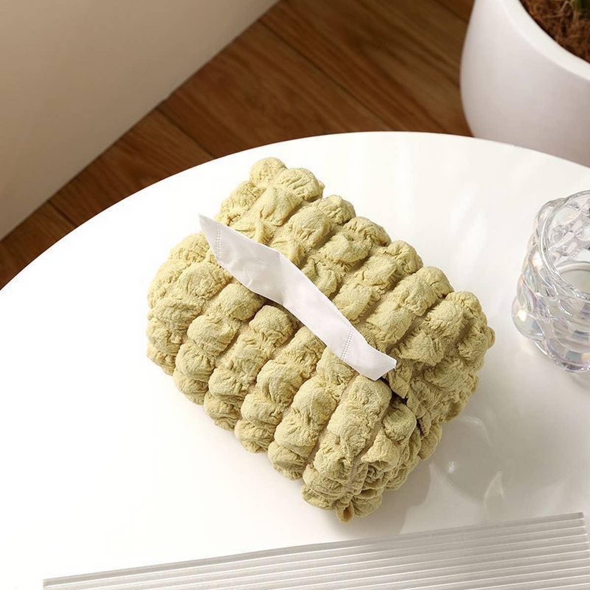 DOUBLE LAYER FABRIC HIGH VALUE COTTON TISSUE BOX_CWMM2246