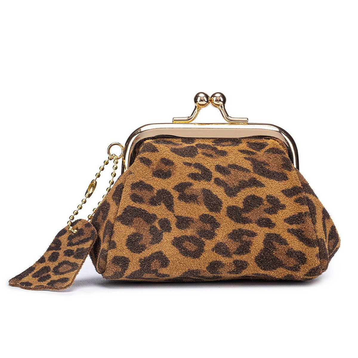 Womens Leopard Leather Wallet Small Coin Bag_Cuab00397