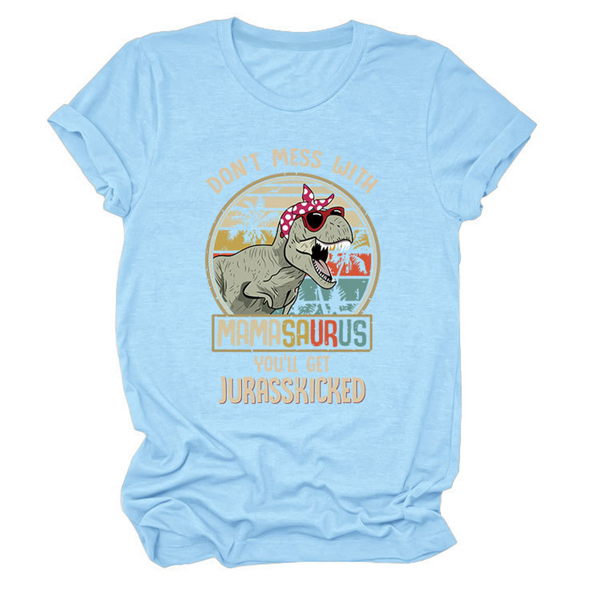 STYLISH WOMENS TEE DONT MESS WITH PRINT_CWTTS1524