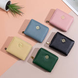 GENUINE LEATHER SHORT STYLISH LARGE CAPACITY WALLET_CWAB3794