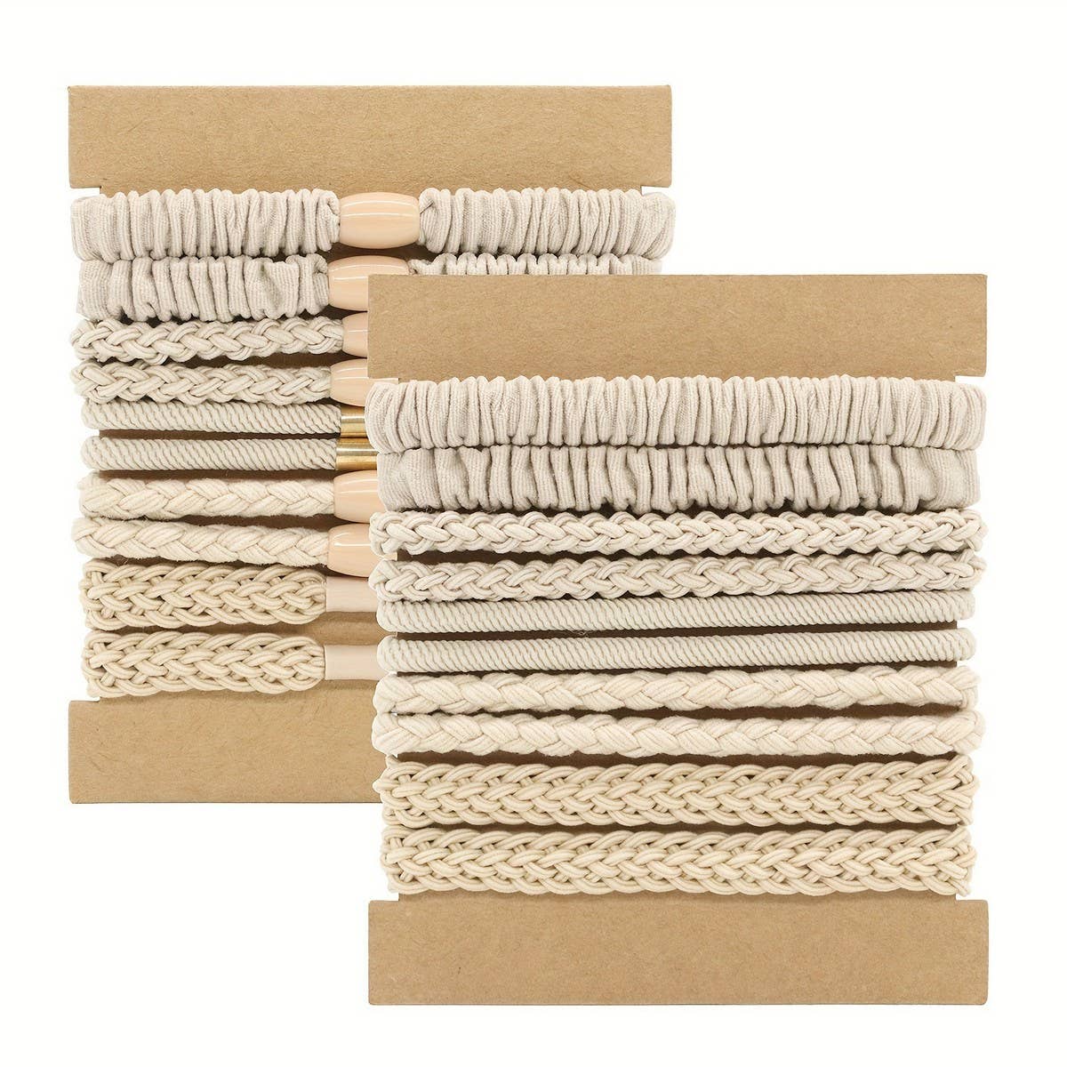 HIGH ELASTIC PONYTAIL CARD SET HAIR RING_CWAHA2720