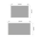 KNITTED SOFT WARM SOFA BLANKET BED END BLANKET_CWMM0203