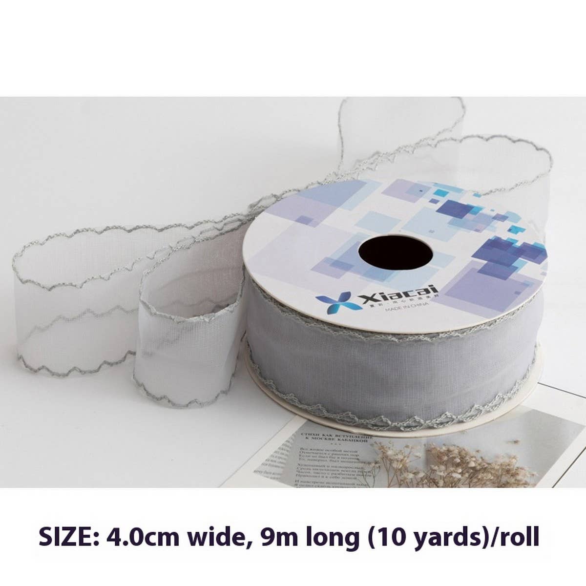CURVED LACE HANDMADE MATERIALS DIY RIBBON_CWMM5791