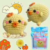 HANDMADE CHICKEN DOLL CROCHET MATERIAL KIT_CWMM1865