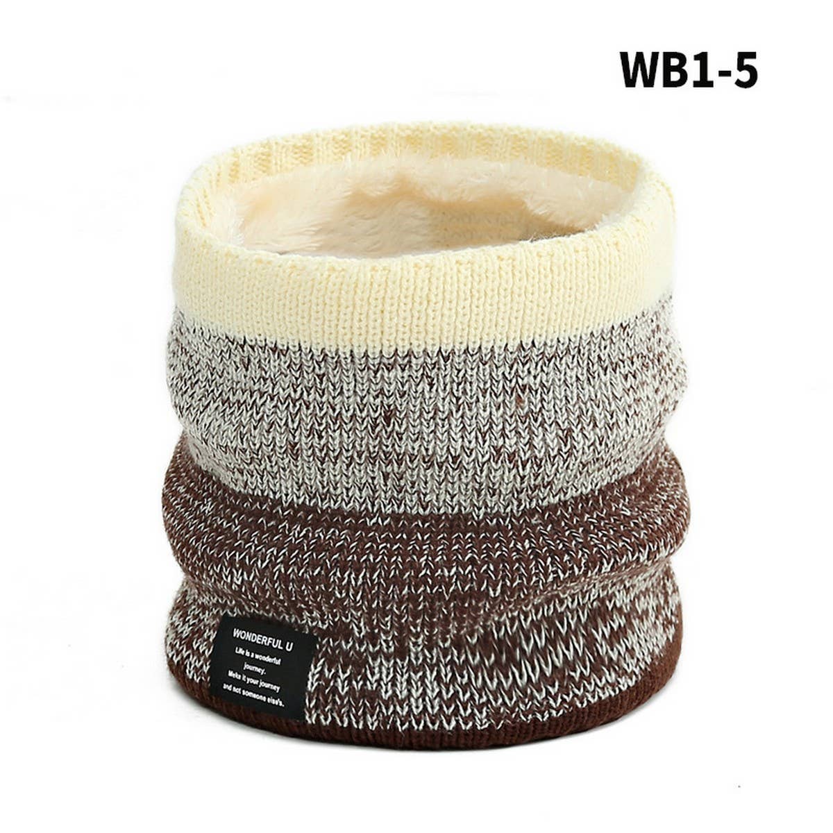 Winter Thick Gradient Wool Knitted Scarf For Women_Cwasc1039