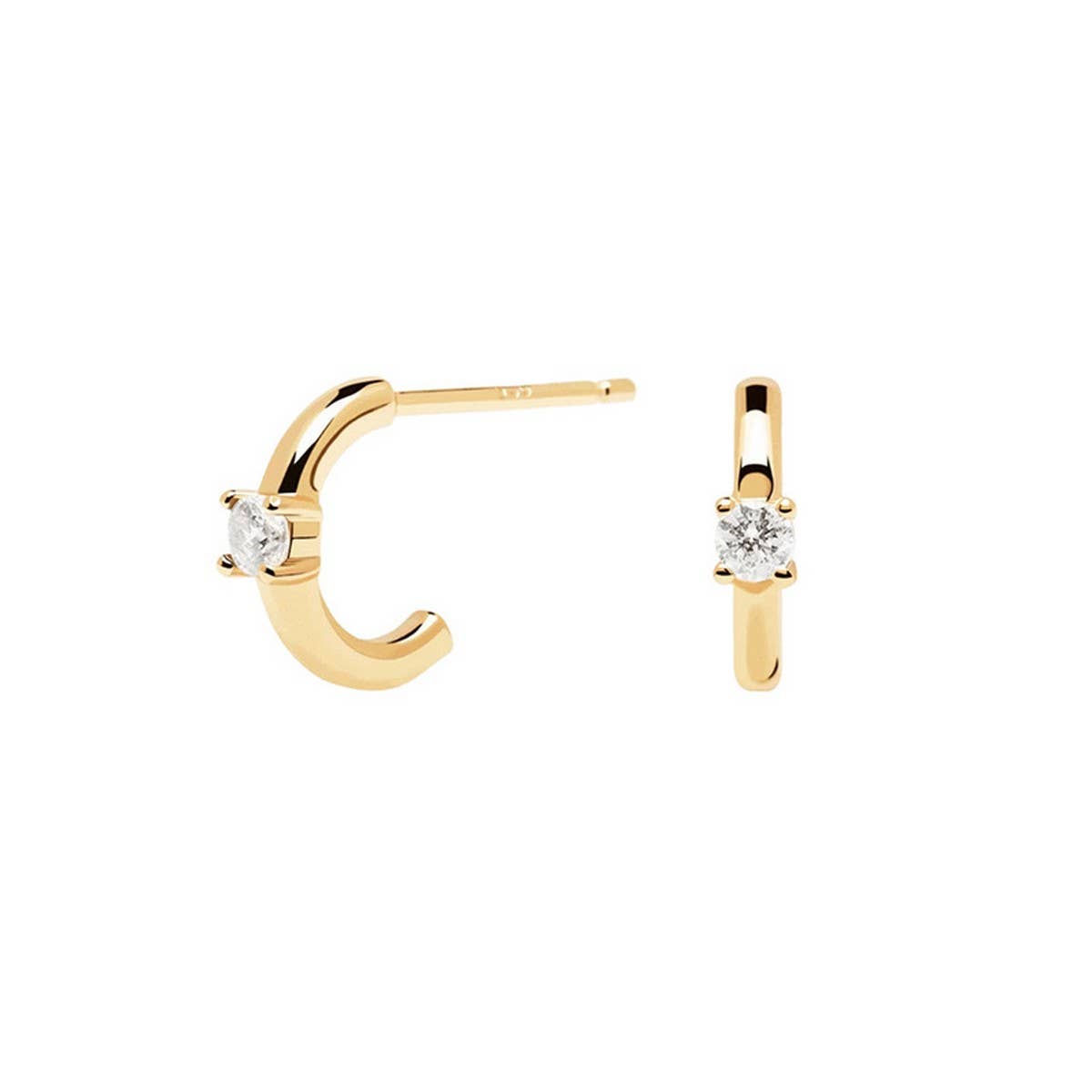 MULTICOLOR C SHAPED SIMPLE EXQUISITE EARRINGS_CWAJE1727