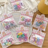 Cute Bunny Bear Hair Ties Set_Cwaha08456