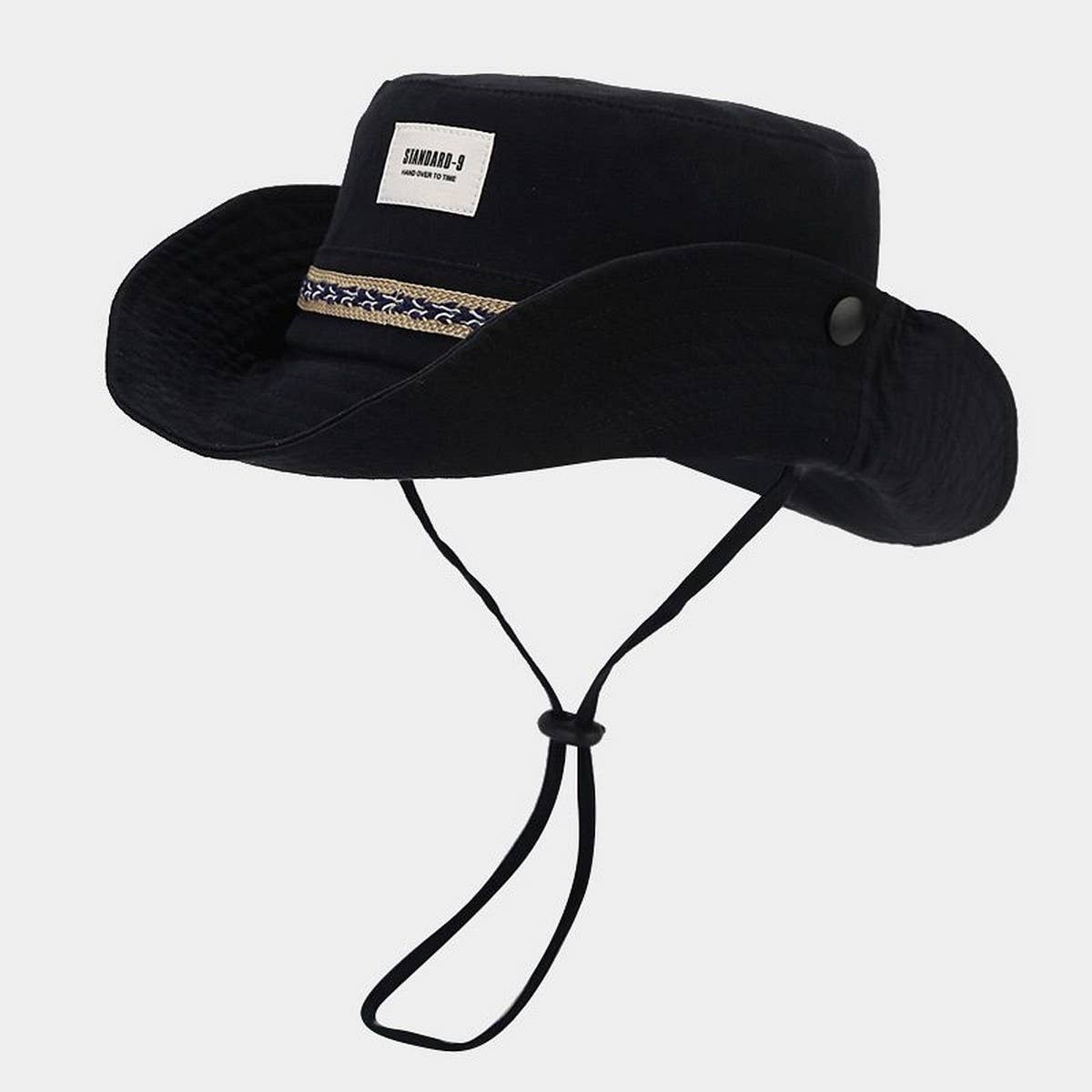 Uv Protection Wide Brim Hat For Outdoor Sports_Cwah3839