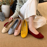 Yellow Platform Slip-On Loaf Vintage Style_Cwshf0142