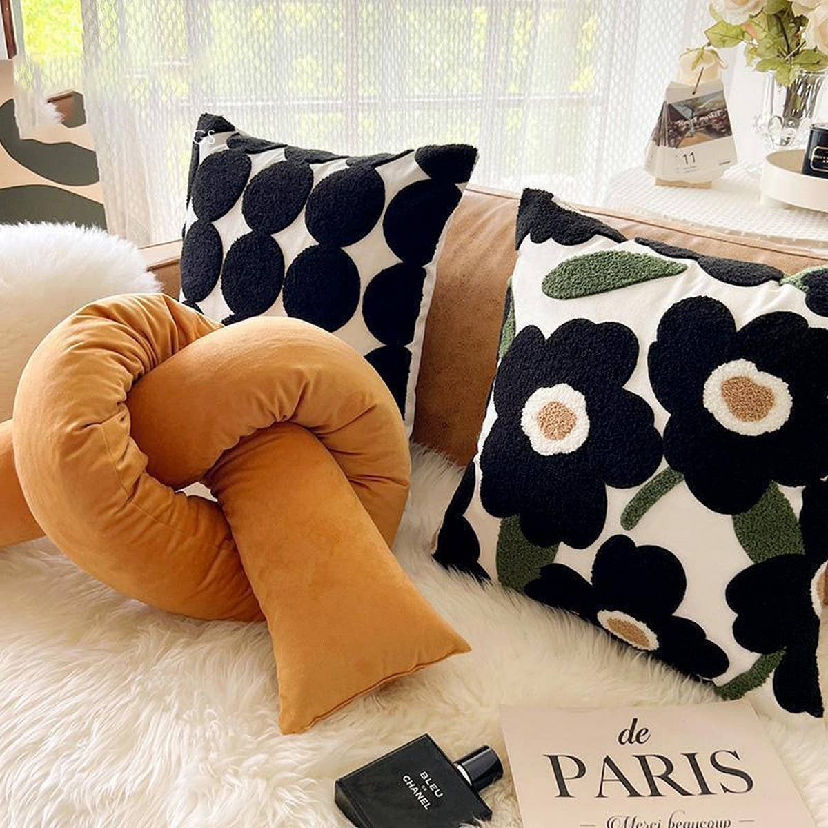 NORDIC PILLOW COVER WITH INSERT FOR SOFA BED_CWMM7695