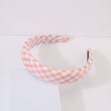 Women Fashion Plaid Wide-Brimmed Headband_Cwaha0476