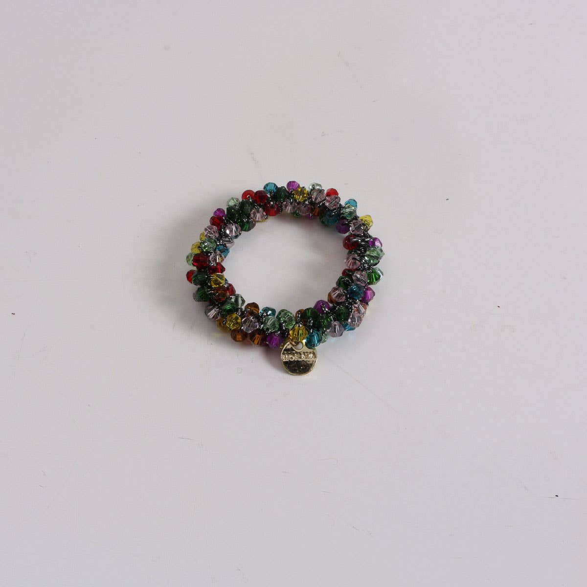 CUTE PEARL CRYSTAL HAIR TIE ELASTIC HANDMADE BAND_CWAHA6763