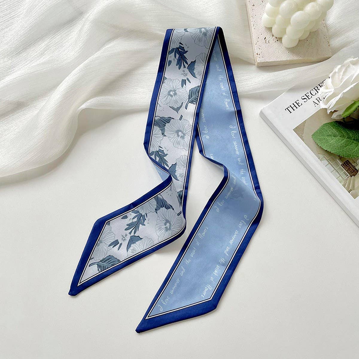 Women Versatile Printed Floral Hairband_Cwasc0703