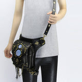 STEAMPUNK ONE SHOULDER DIAGONAL BAG PURSE_CWAB0639