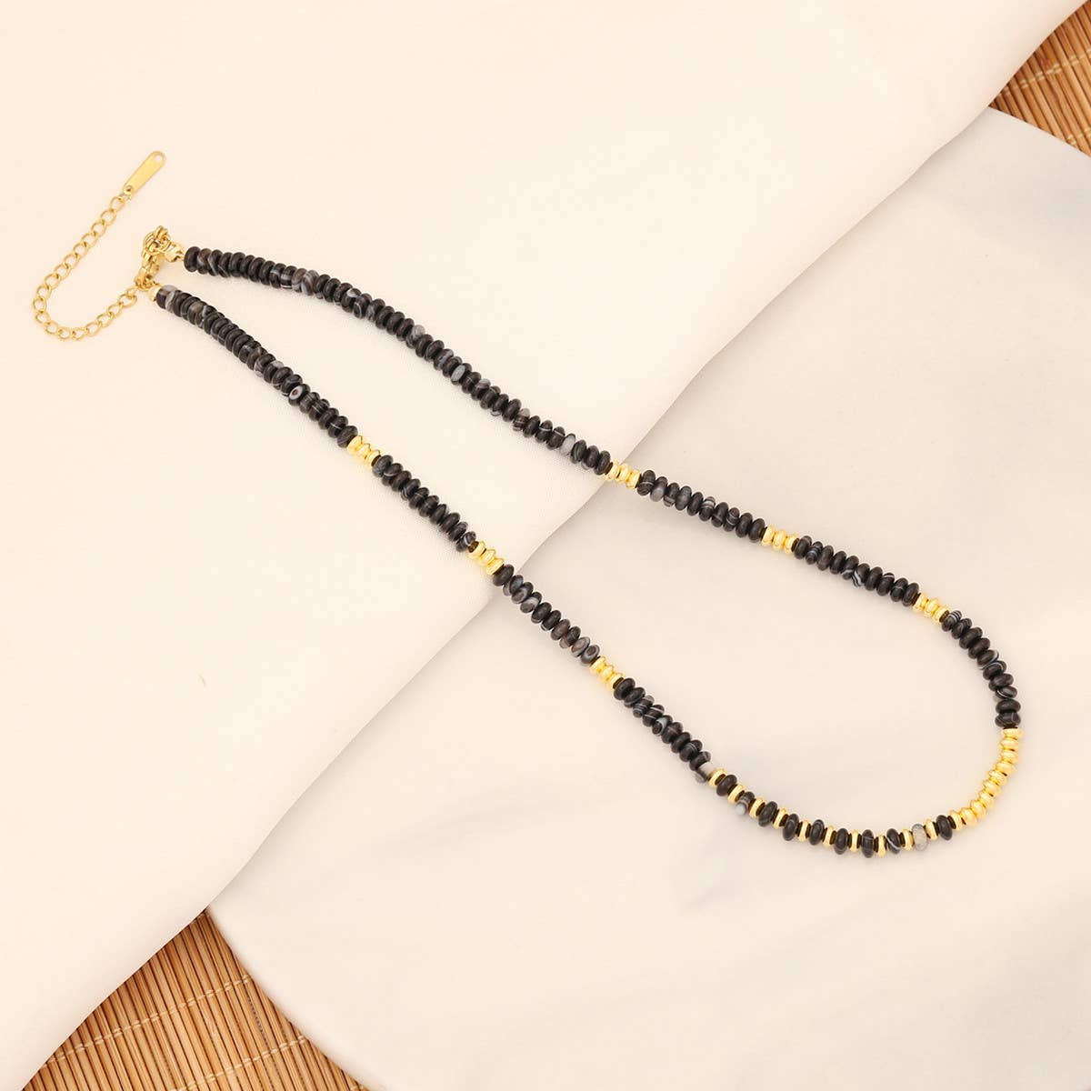FASHION HANDMADE 18K NATURAL GEMSTONE NECKLACE_CWAJE0631