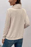 Solid High Neck Sweatshirt_Cwtstl0724