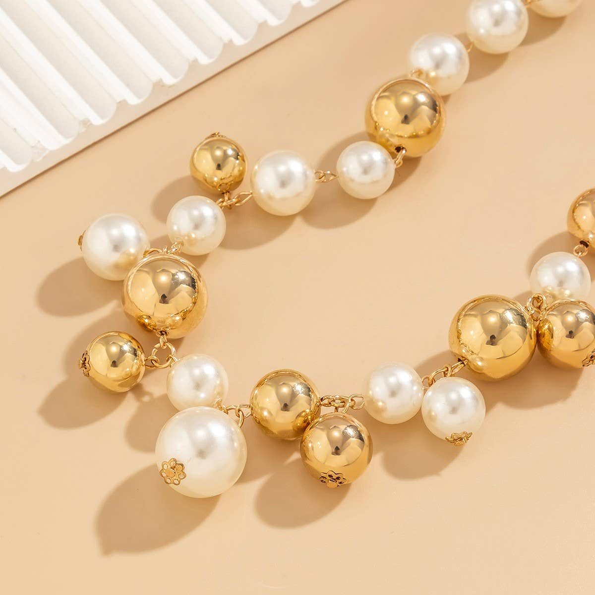 PUNK STYLE IMITATION PEARL NECKLACE_CWAJE1125