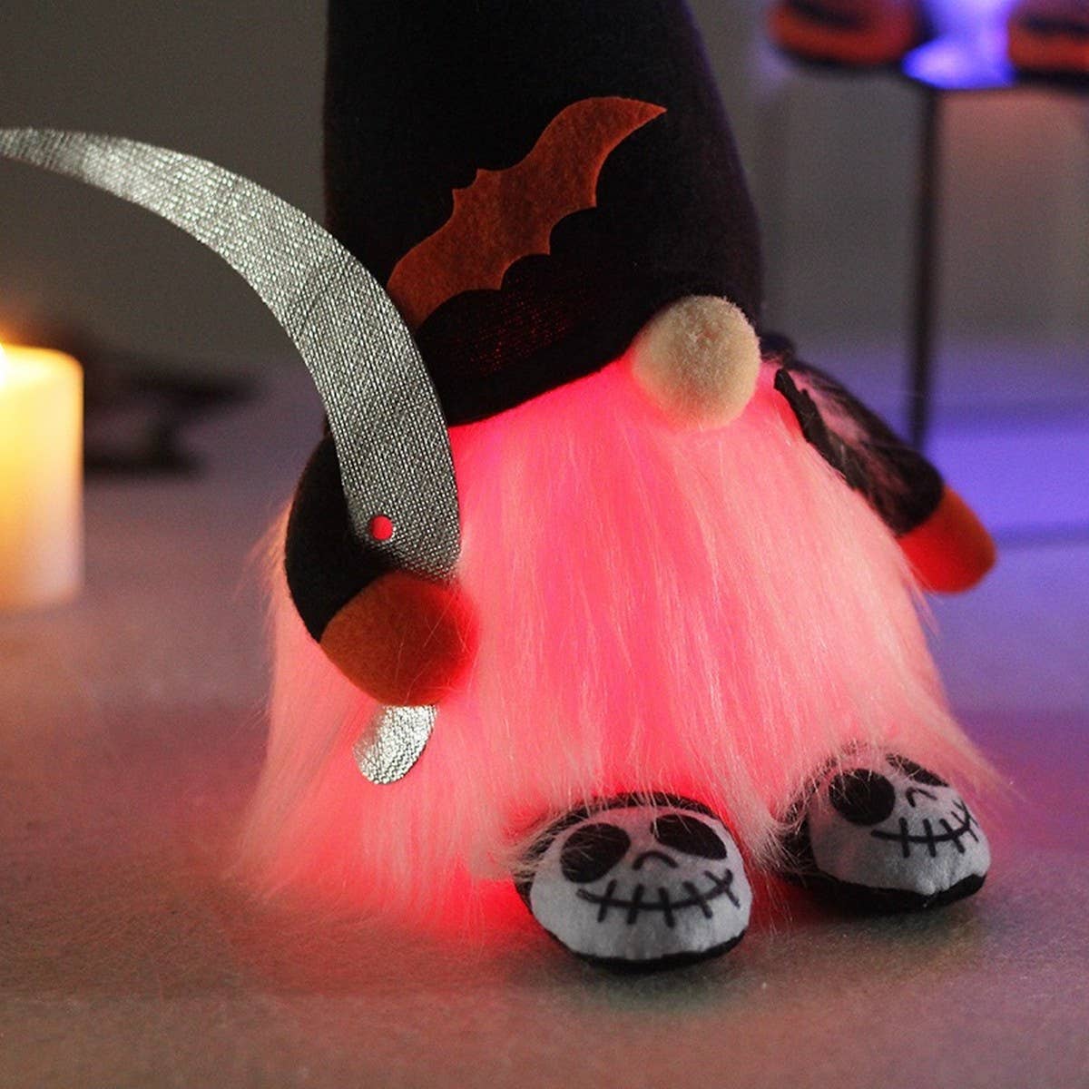Led Faceless Ghost Doll Halloween Decoration_Cwaje05406