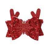 CHRISTMAS ANTLER BOW CLIP FOR KIDS PARTY_CWAHA6692