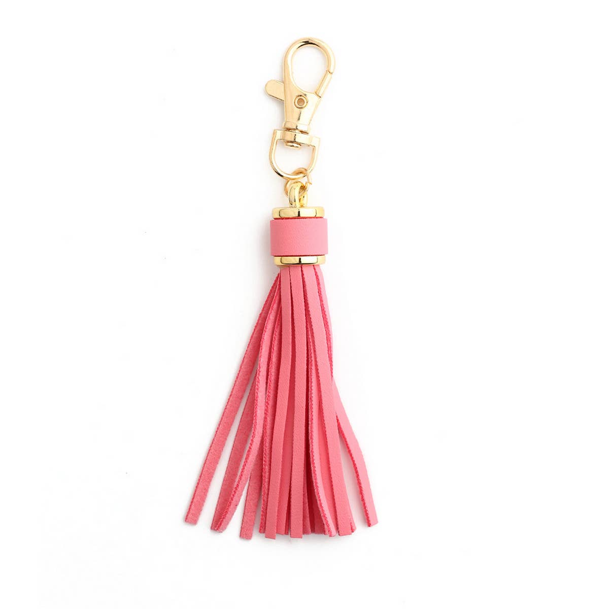 TASSEL LEATHER KEYCHAIN ACCESSORY_CWMM1284